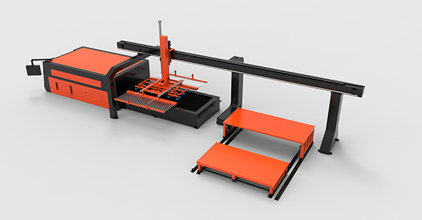 橫梁式激光上下料